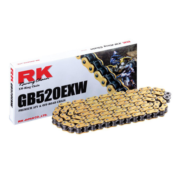 RK RK GB520EXW X 108 CHAIN GOLD [XW]